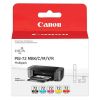 INK CARTRIDGE MULTI BK/C/M/Y/R/PGI-72 6402B009 CANON