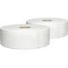 Tualetes papīrs TORK Advanced Jumbo T1, 2 sl, 1800 lapiņas rullī, 9.7 cm x 360 m, baltā krāsā ar lapiņām