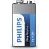 PHILIPS 6LR61E1B/10 baterija krona Ultra Alkaline 9V