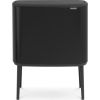 BRABANTIA atkritumu tvertne Bo Touch Bin, 11l + 23 l, Matt black - 316203