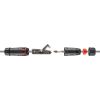 Goobay 44415 CAT 6 outdoor (IP68) LAN cabel connector unshielded, black