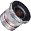 Samyang 12mm f/2.0 NCS CS objektīvs priekš Fujifilm, sudrabots