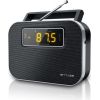 Muse M-081R Black, Alarm function, 2-band PLL portable radio