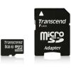 Memory card Transcend microSDHC 8GB CL10 + Adapter
