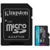 KINGSTON 128GB microSDXC UHS-I Canvas Go Plus 170R A2 U3 V30 Card + Adapter