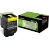 Lexmark 80x Yellow Toner Cartridge Extra High Corporate for CX31, CX41, CX51 Lexmark