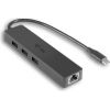 I-TEC USB C Slim HUB 3 Port Giga Lan