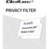 QOLTEC 51051 Qoltec Privatizing filter R