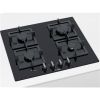 Bosch Hob PPP6A6B20 Gas, Number of burners/cooking zones 4, Black,