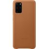 SAMSUNG Galaxy S20+ Leather Cover Brown