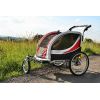 Guto Deluxe 2w1 red/light gray Velosipēda piekabe