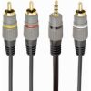 Gembird 3.5 mm 4-pin to RCA audio-video cable 1.5 m