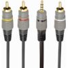 Gembird 3.5 mm 4-pin to RCA audio-video cable 1.5 m