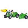 Rolly Toys Педальный трактор с прицепом и ковшом rollyKiddy Futura 620035 (2,5-5 лет ) Германия