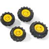 Rolly Toys Riteņi ar gumijas piepūšamam riepam traktoriem rollyTrac Air Tyres 4 gab. 409860 Vācija