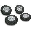 Rolly Toys Riteņi ar gumijas piepūšamam riepam traktoriem rollyTrac Air Tyres 4 gab. 409242 Vācija