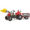 Rolly Toys Traktors ar pedāļiem ar piekabi un kausi rolly Farmtrac Junior RT 811397 (3-8 gadiem) Vācija