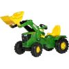 Rolly Toys Трактор педальный с ковшом  rollyFarmtrac  John Deere 6210R (3-8 лет) Германия 611096