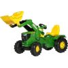 Rolly Toys Traktors ar pedāļiem ar kausu rollyFarmtrac John Deere 6210R (3 - 8 gadiem ) Vācija 611096