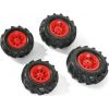 Rolly Toys Колеса с резиновыми надувными шинами для тракторов rollyTrac Air Tyres 4 gab. 409853 Германия