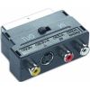 Adapteris Gembird SCART uz 3xRCA S-Video ar IN/OUT slēdzi