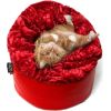Qubo Catnapper Fur Red Guļvieta kaķiem un maziem suņiem