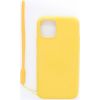 Evelatus  
       Apple  
       iPhone 11 Pro Soft Touch Silicone Case with Strap 
     Yellow