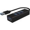 Raidsonic ICYBOX IB-HUB1419-U3 IcyBox 4x Port USB