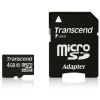 Transcend memory card Micro SDHC 4GB Class 10