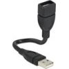 DELOCK Cable USB 2.0 A>A ShapeCable 15cm