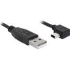 DELOCK Cable USB2.0-A>USBmini-B 5pin0,5m