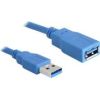 DELOCK Cable USB 3.0 ExtensionA/A 2m m/f