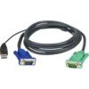 ATEN 2L-5205U ATEN KVM Cable (HD15-SVGA,