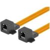 LANBERG RJ45 inline coupler slim window