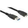 DELOCK  Cable USB3.0 Type-A>Micro-B 1,5m