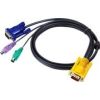 ATEN 2L-5202P ATEN KVM Cable (HD15-SVGA,