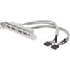 ASSMANN USB Slot Bracket cable 4x type