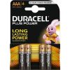 Duracell MN 2400 Plus Power AAA (LR03) Blistera iepakojumā 4gb.