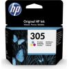 HP 305 Tri-Color Original Ink Cartridge Tintes kārtridžs