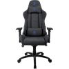 Arozzi Gaming Chair, Verona Signature Soft Fabric, Black/Blue Logo