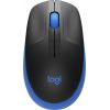 Logitech M190 Full-size wireless mouse - BLUE - 2.4GHZ - EMEA - M190