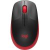 LOGITECH M190 Full-size wireless mouse - RED - 2.4GHZ - EMEA - M190