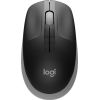 LOGITECH M190 Full-size wireless mouse - MID GREY - 2.4GHZ - EMEA - M190