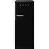 SMEG FAB28RBL5 ledusskapis, 50's Style, 153cm Black