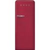 SMEG FAB28RDRB5 ledusskapis, 50's Style, 153cm Ruby Red