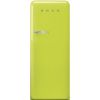 SMEG FAB28RLI5 ledusskapis, 50's Style, 153cm Lime green