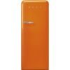 SMEG FAB28ROR3 ledusskapis, 50's Style, 153cm Orange