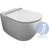 Simas Vignoni Rimless sienas WC poda komplekts, balts