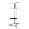 TV SET ACC FLOOR STAND SILVER/27-60" PLASMA-M1800E NEWSTAR