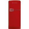 SMEG FAB50RRD5 50's Style 187cm  Ledusskapis Red